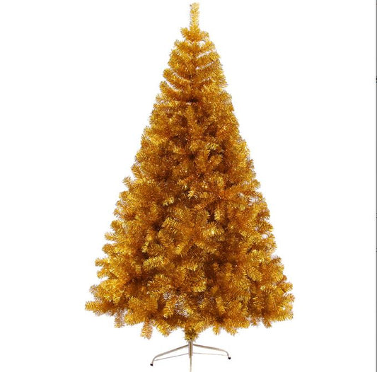 Golden Christmas tree