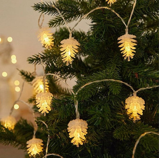 Christmas Battery Pinecone LED Decorative Light