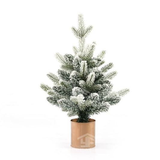 Mini imitation PE Golden Pot tabletop Christmas tree