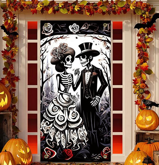 Halloween Party Decoration Background Decoration Door Hanging Banner