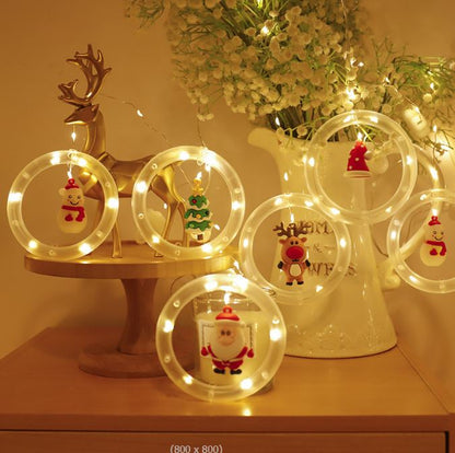 Christmas LED copper wire USB curtain light string