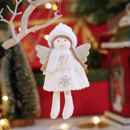 Angel Wings Doll Christmas Tree Decorative Pendant