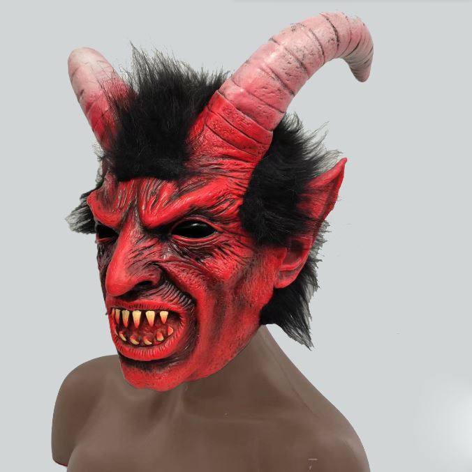 Halloween horror latex headgear Lucifer mask character mask