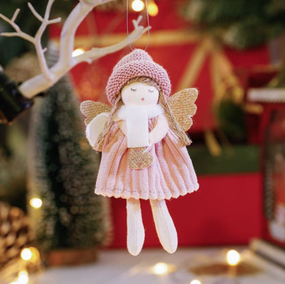 Angel Wings Doll Christmas Tree Decorative Pendant