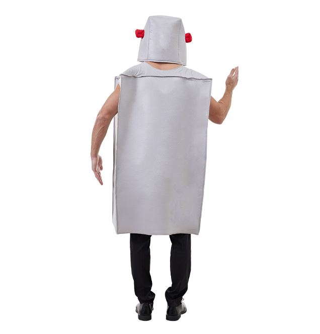 Halloween new adult robot Lego funny and fun sponge suit