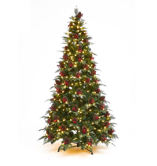 Simulation flocking mixed iron foot Christmas tree