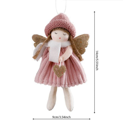 Angel Wings Doll Christmas Tree Decorative Pendant