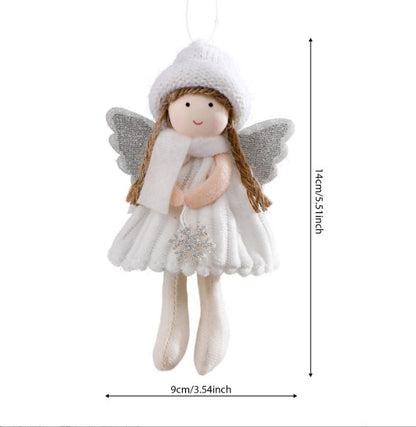 Angel Wings Doll Christmas Tree Decorative Pendant